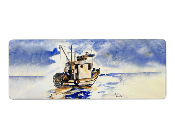 Fishing Boat III Gaming Mousepad/Bar Mat