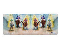 Three Racing Horses Gaming Mousepad/Bar Mat
