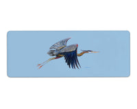Eddie's Blue Heron Gaming Mousepad/Bar Mat