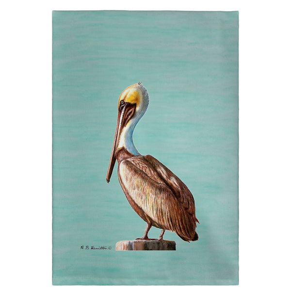 Pelican - Teal Guest Towel