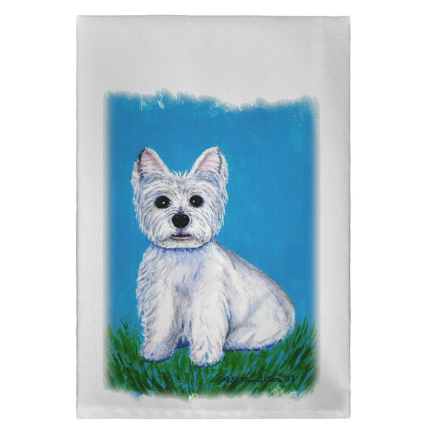 Westie Dog Guest Towel