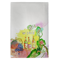 Wine Bottles Guest Towel