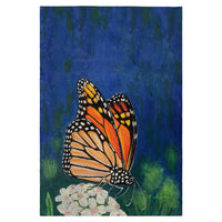 Monarch & Flower Guest Towel