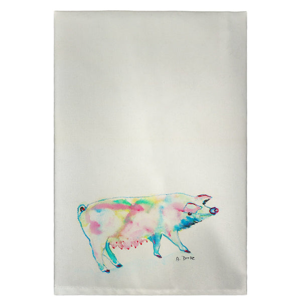 Pink Pig Guest Towel