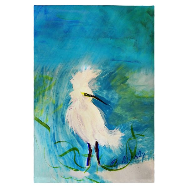 Wacky Egret Guest Towel