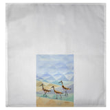 Geometric Sandpiper Guest Towel