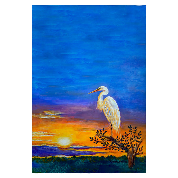 Egret Sunset II Guest Towel