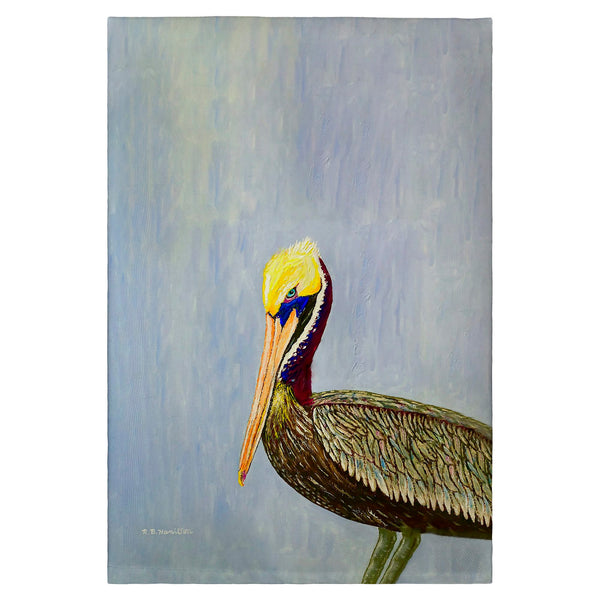 Pelican Portrait Guest Towel