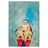 Santa and Twins Guest Towel