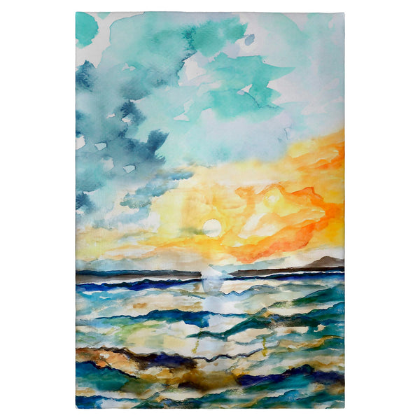 Sunset by Betsy Guest Towel