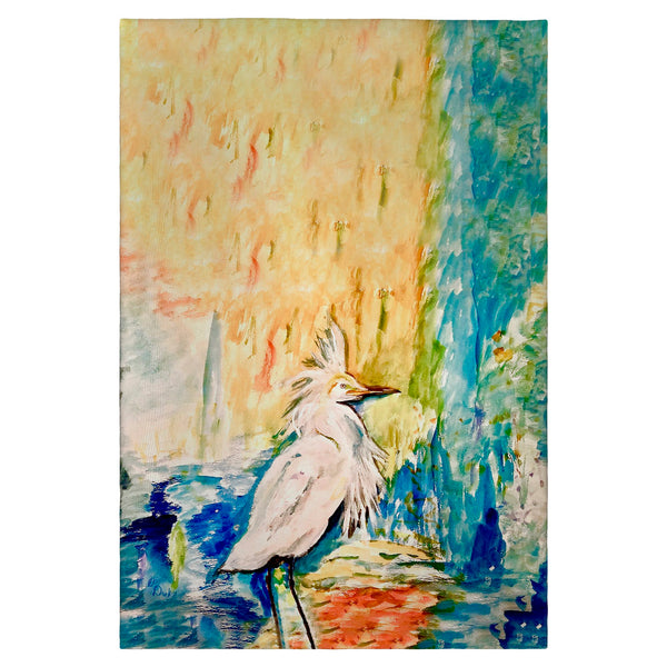 Wild Egret Guest Towel