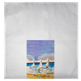 Three Sailboats Guest Towel