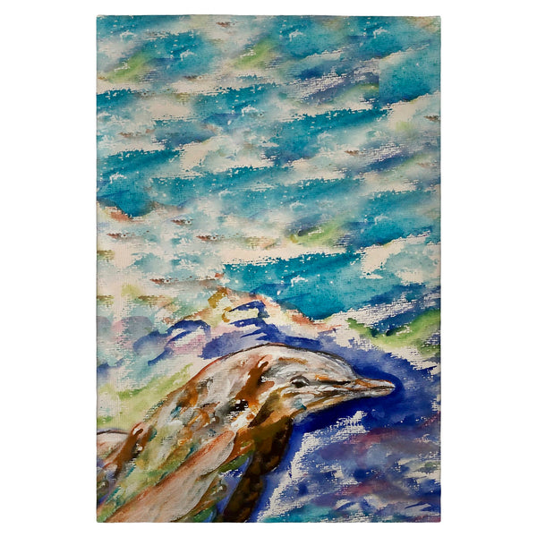 Dolphin Portrait Guest Towel