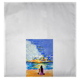 Girl & Sunset Guest Towel