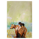 Bear and Cub Guest Towel