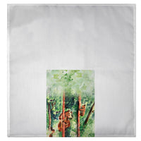 Bear and Cub Climbing Guest Towel