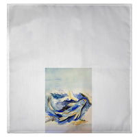 Betsy's Blue Koi Guest Towel
