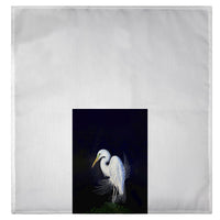 Breeding Egret Guest Towel