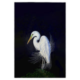 Breeding Egret Guest Towel