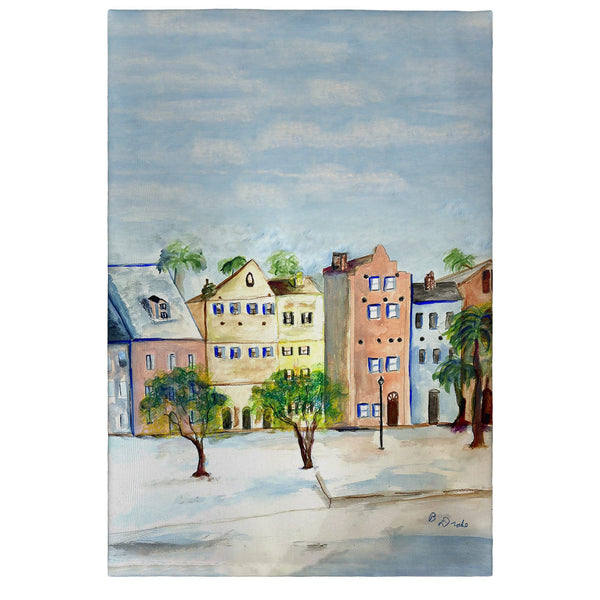 Betsy's Rainbow Row Guest Towel