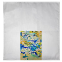 Abstract Hydrangea Guest Towel