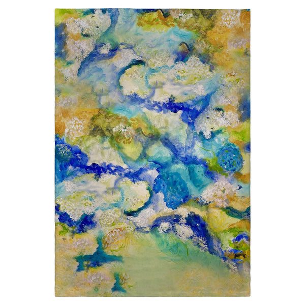 Abstract Hydrangea Guest Towel