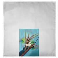 Roosting Egret Guest Towel
