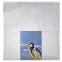 Blue Heron Portrait Guest Towel
