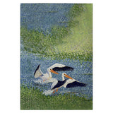 Two White Pelicans Guest Towel