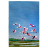 Spoonbill Flock Guest Towel