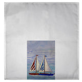 Sailboat Race II Guest Towel