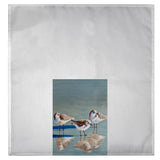Three Sanderlings Guest Towel