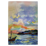 Harbor Sunset Guest Towel