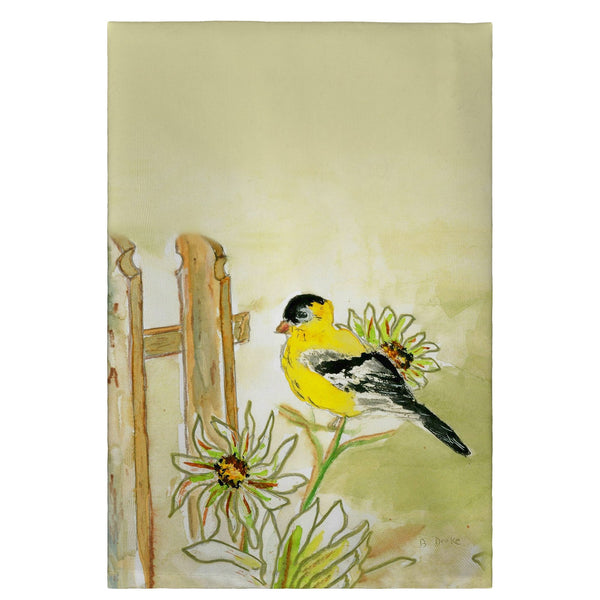 Betsy's Goldfinch Guest Towel