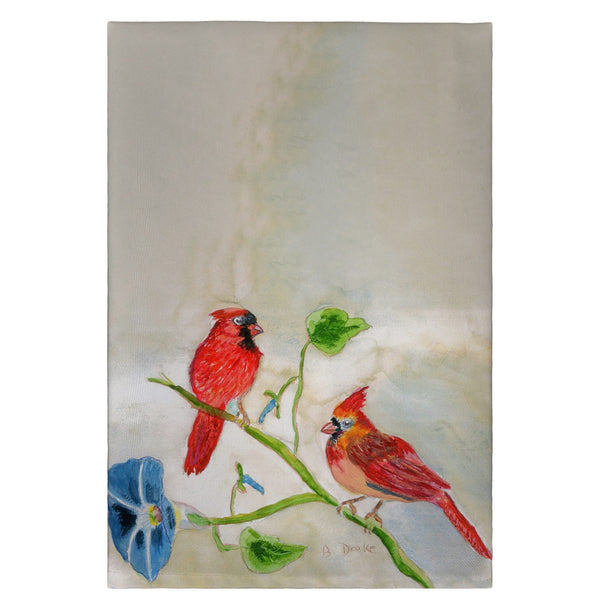Betsy's Cardinals Guest Towel