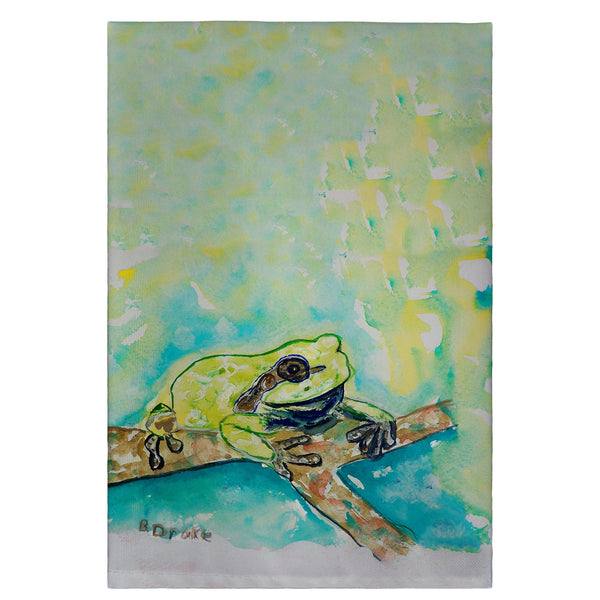 Betsy's Frog Guest Towel