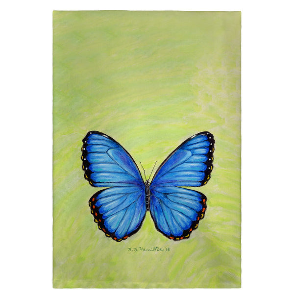 Dick's Blue Morpho Guest Towel