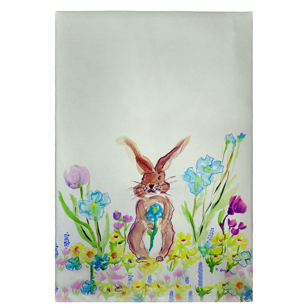 Garden Bunny Guest Towel