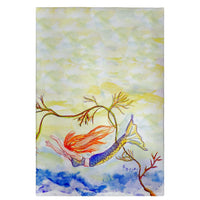Diving Mermaid Guest Towel