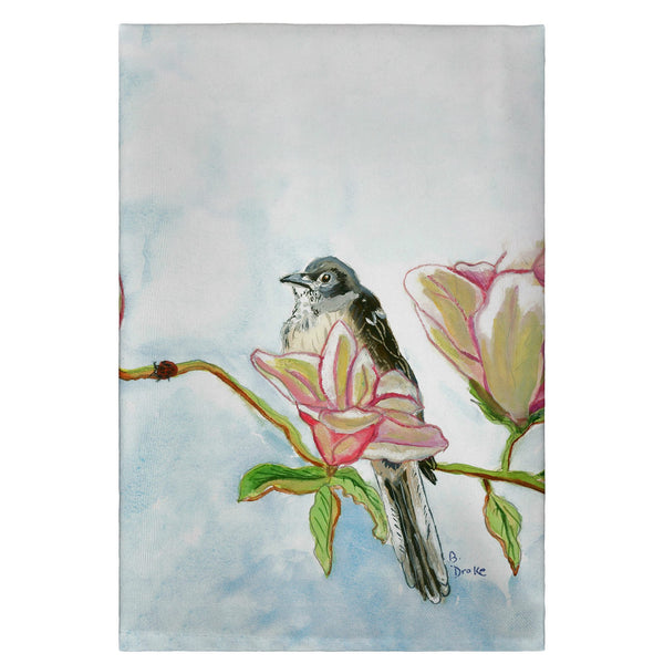 Betsy's Mockingbird Guest Towel