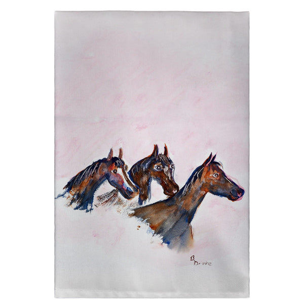 Three Horses Guest Towel