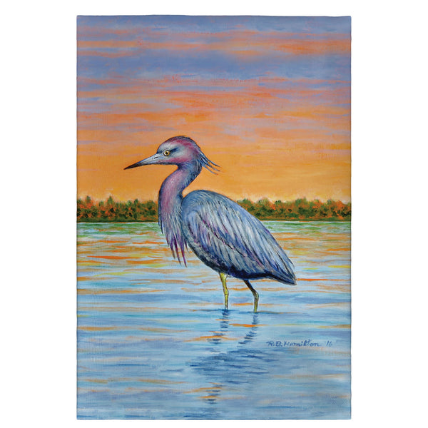 Heron & Sunset Guest Towel