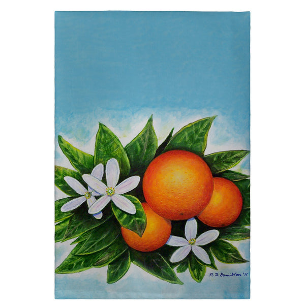 Orange Guest Towel