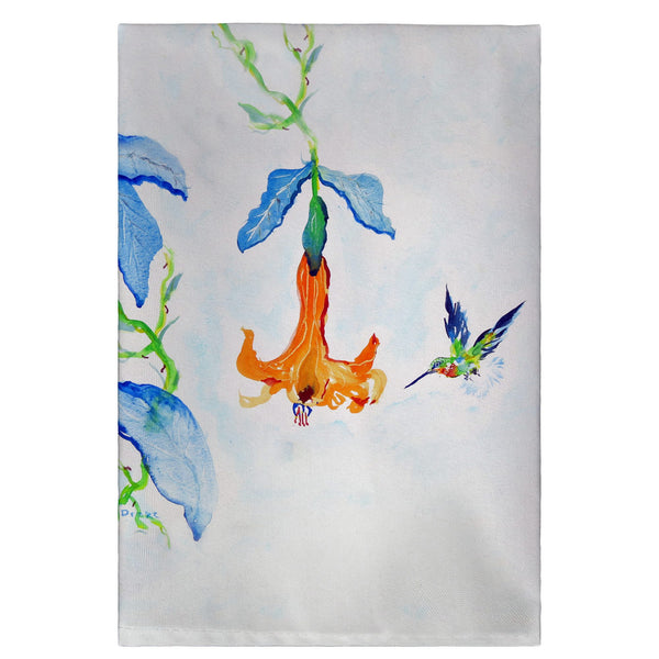 Hummingbird & Trumpet Vine Guest Towel