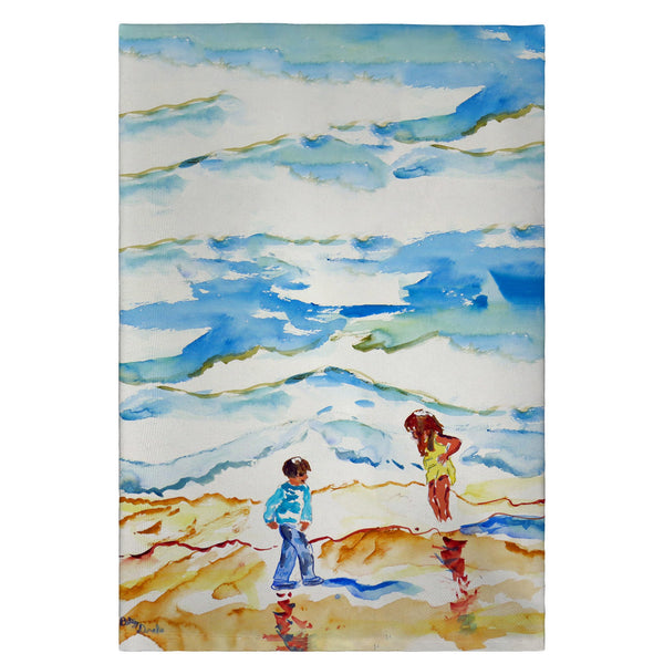 Wading at the Beach Guest Towel