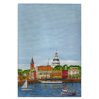 Annapolis City Dock, MD Guest Towel