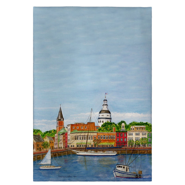 Annapolis City Dock, MD Guest Towel