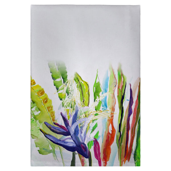 Abstract Bird of Paradise  Guest Towel