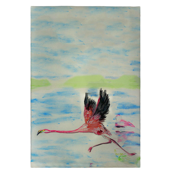 Running Flamingo Guest Towel