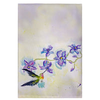 Hummingbird and Clematis Guest Towel